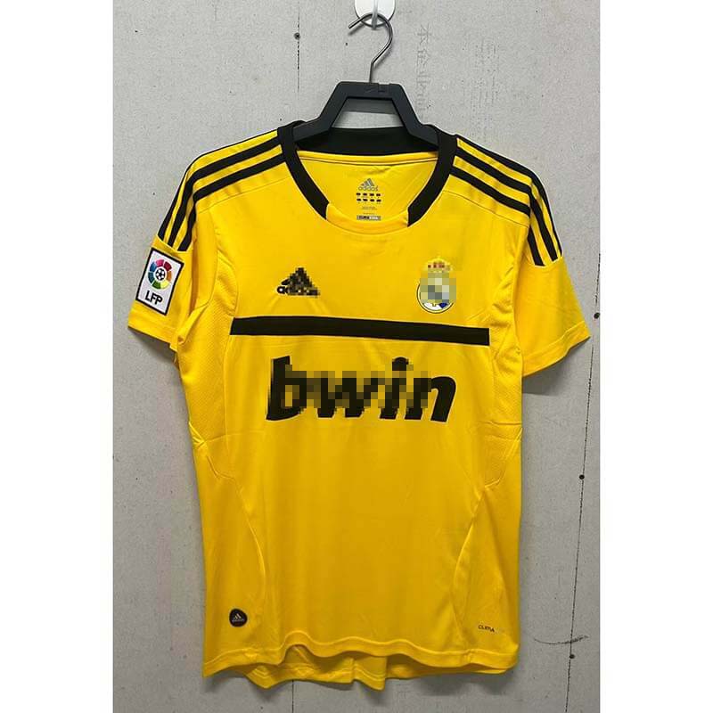 Camiseta de Portero Real Madrid 2011/12 Retro Amarillo